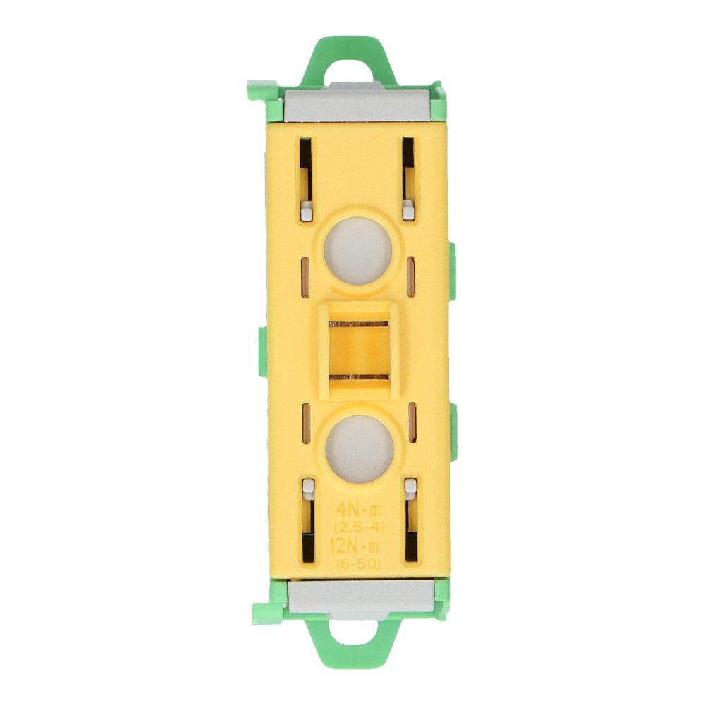 Aansluitklem AKN51 geel/groen 2.5mm² t/m 50mm² Aansluitklem AKN51 geel/groen 2.5mm² t/m 50mm²