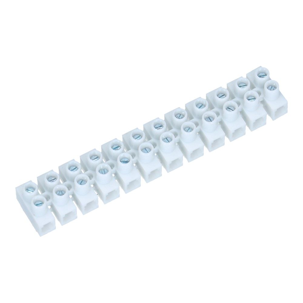 0.5-4mm² Kroonsteen 32A 450V 12 polig Wit