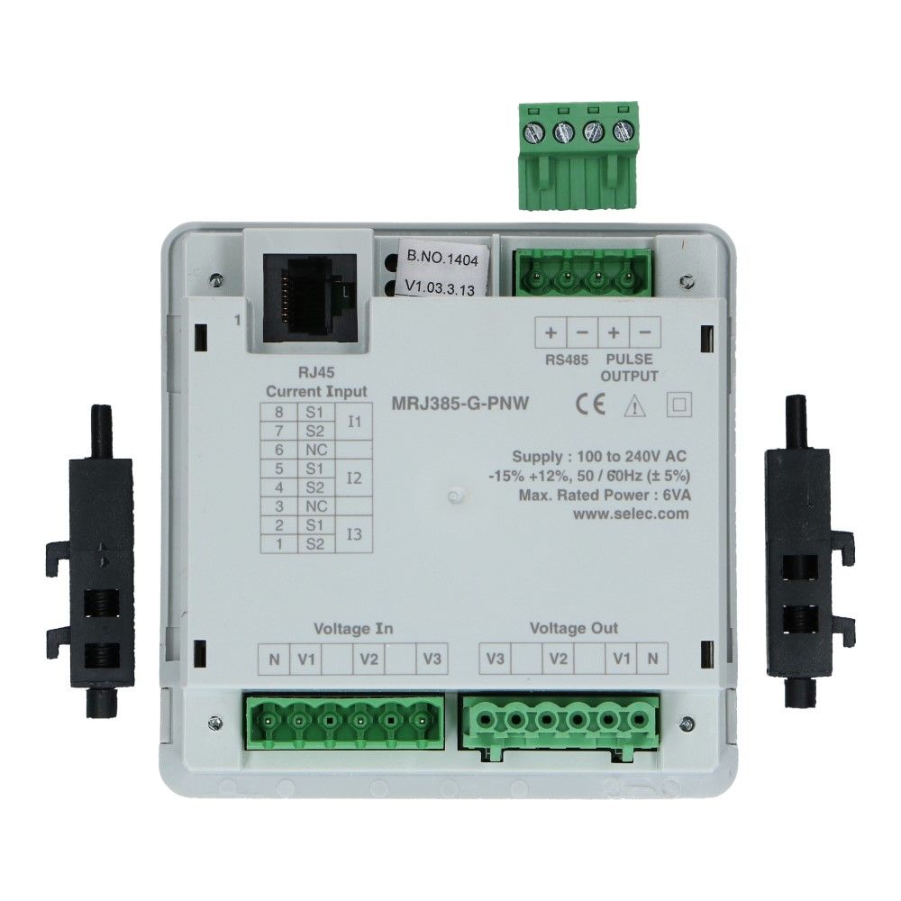 Multi-Function paneelmeter met rj45 voor trafo Multi-Function paneelmeter met rj45 voor trafo
