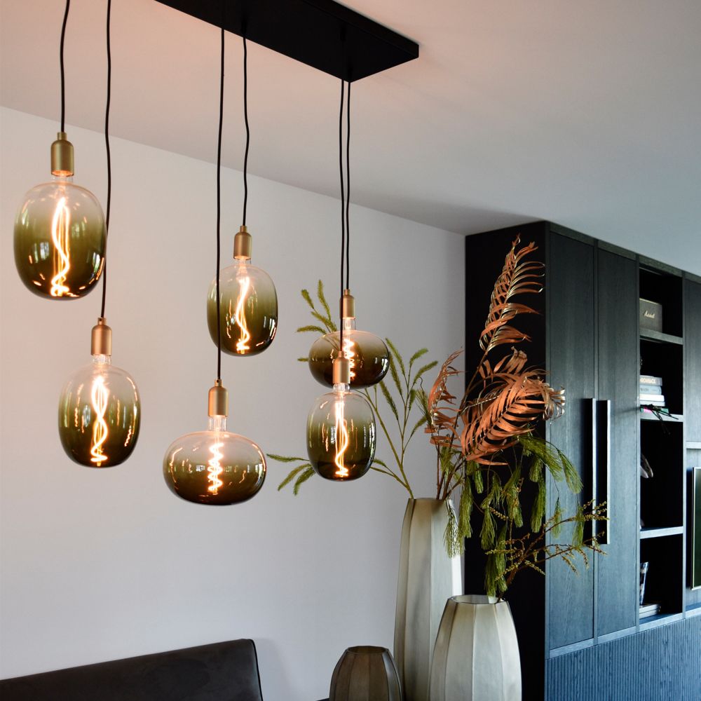 Calex Avesta Marron Gradient LED Colors E27 5W 130lm 1800K dimbaar Calex Avesta Marron Gradient LED Colors E27 5W 130lm 1800K dimbaar