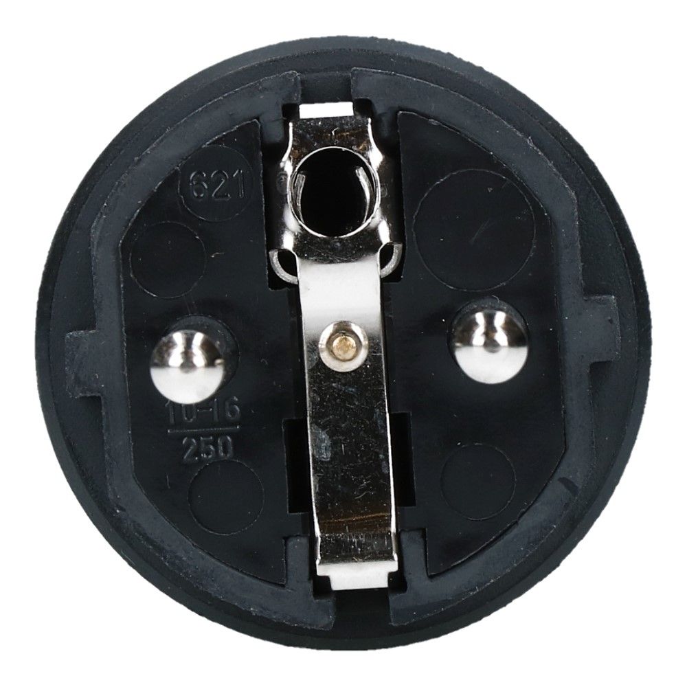 Rubber stekker gecombineerde randaarde 16A 250VAC Rubber stekker gecombineerde randaarde 16A 250VAC