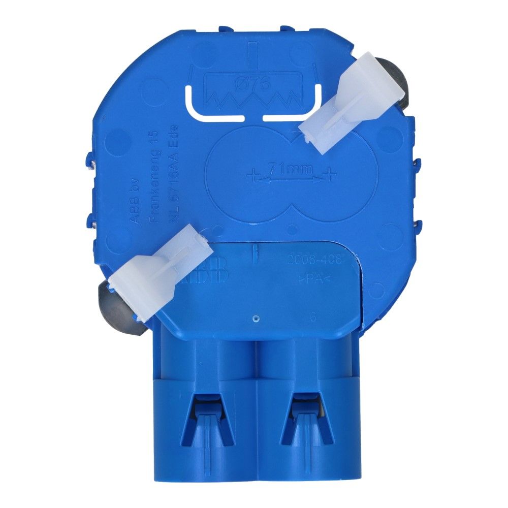 Hollewanddoos trekbandjes 1 voudig gat 76mm Hollewanddoos trekbandjes 1 voudig gat 76mm