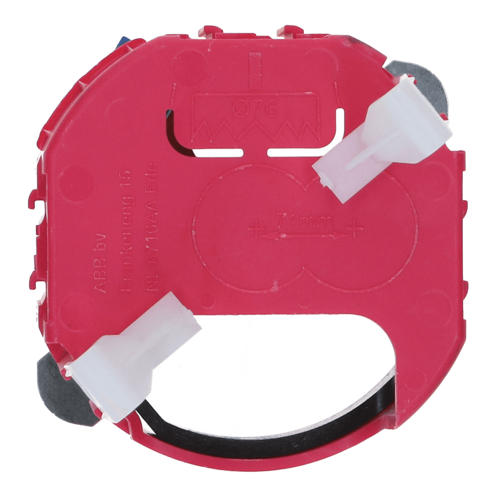 Hollewanddoos brandwerend trekbandjes 1 voudig gat 76mm Hollewanddoos brandwerend trekbandjes 1 voudig gat 76mm