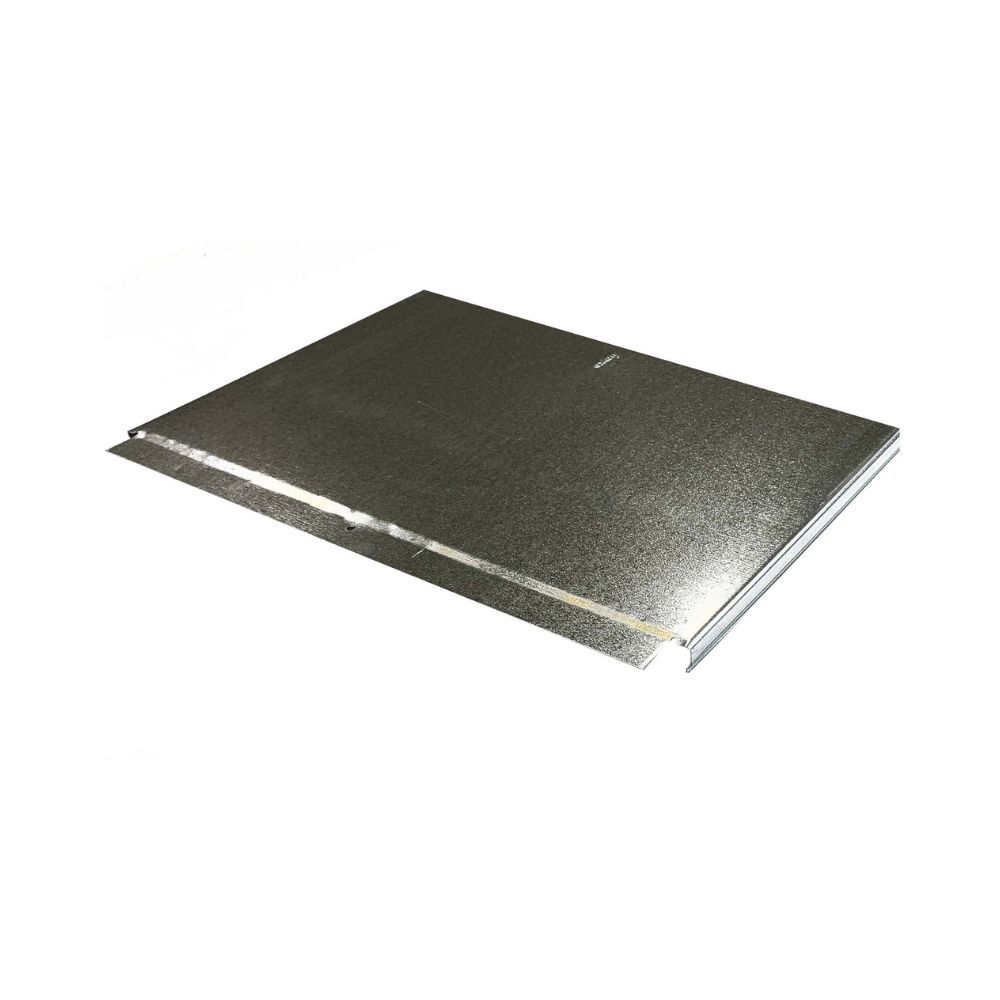 Kabelgoot deksel klikbaar 400x60mm Sendzimir verzinkt - 2 meter