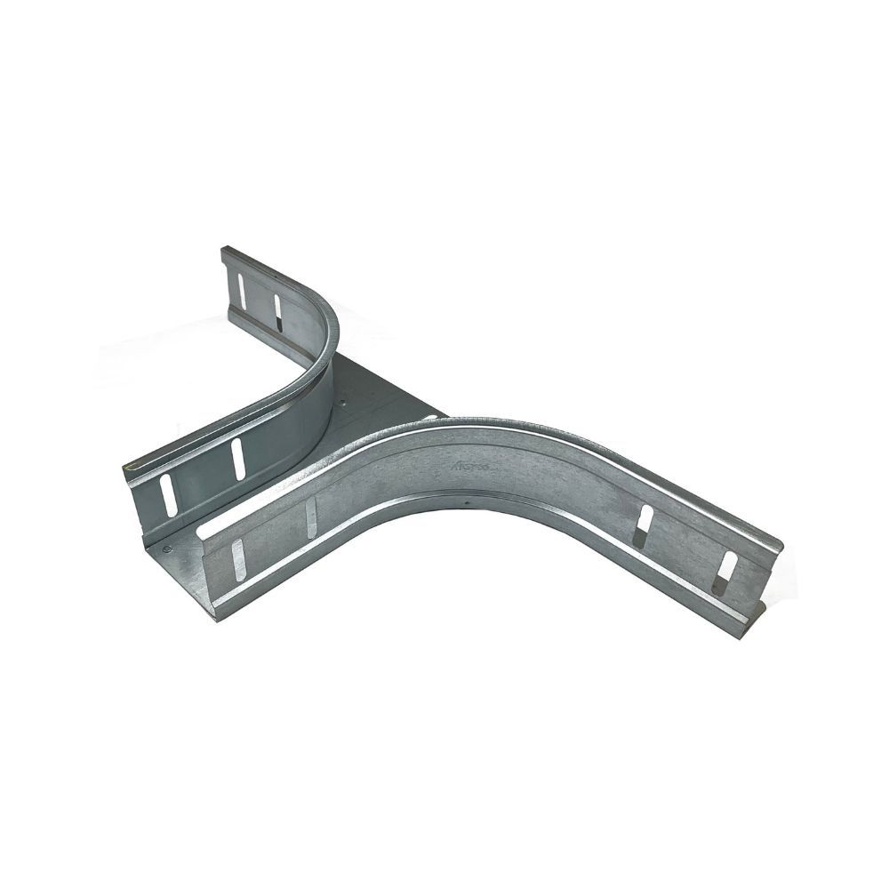 Kabelgoot aftakstuk 100x60mm Sendzimir verzinkt