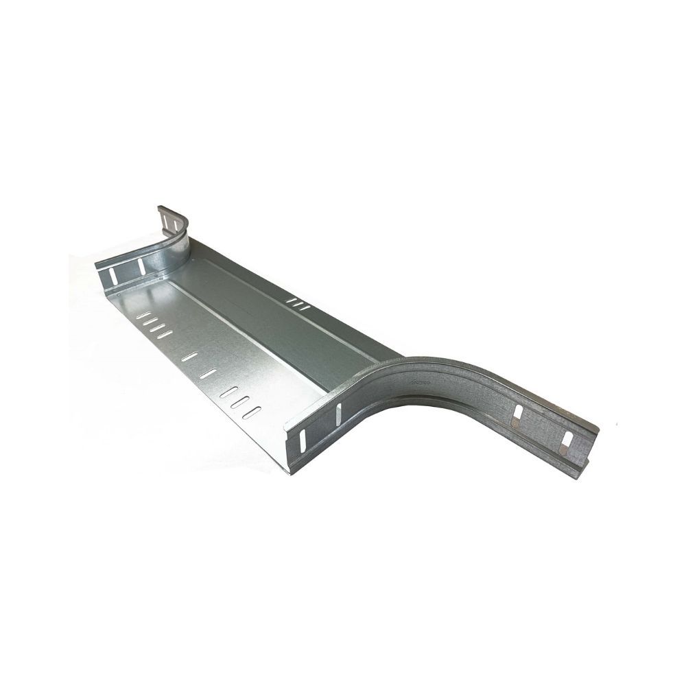Kabelgoot aftakstuk 400x60mm Sendzimir verzinkt