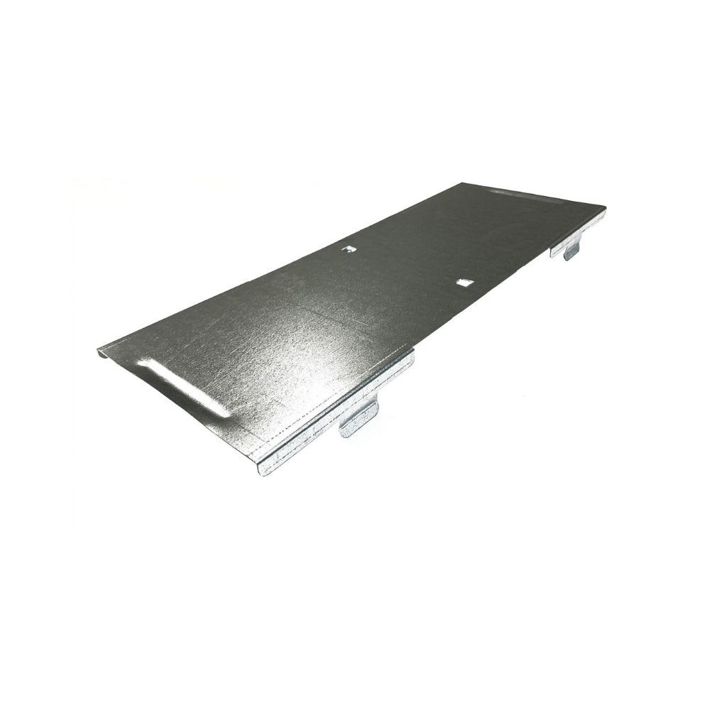 Kabelgoot deksel valbocht klikbaar 300x60mm Sendzimir verzinkt