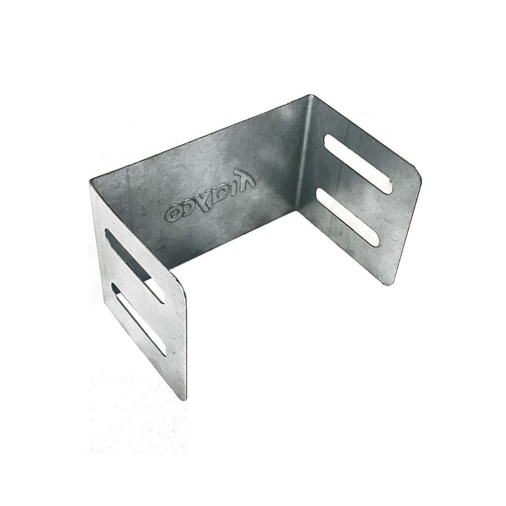 Kabelgoot eindstuk 100x60mm Sendzimir verzinkt