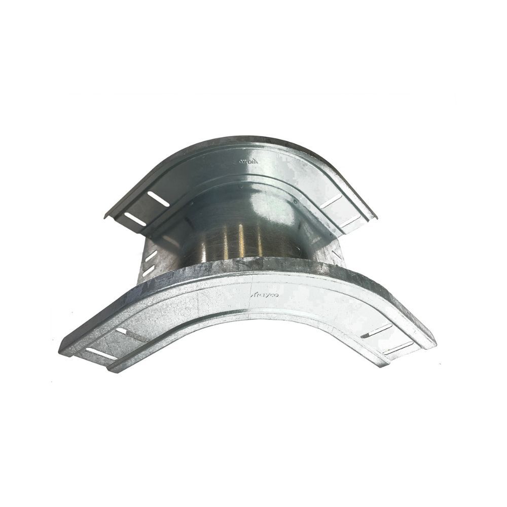 Kabelgoot valbocht300x60mm Sendzimir verzinkt