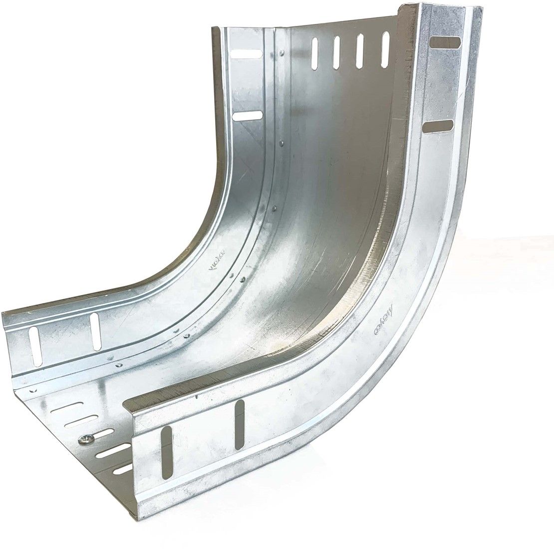 Kabelgoot stijgbocht200x60mm Sendzimir verzinkt