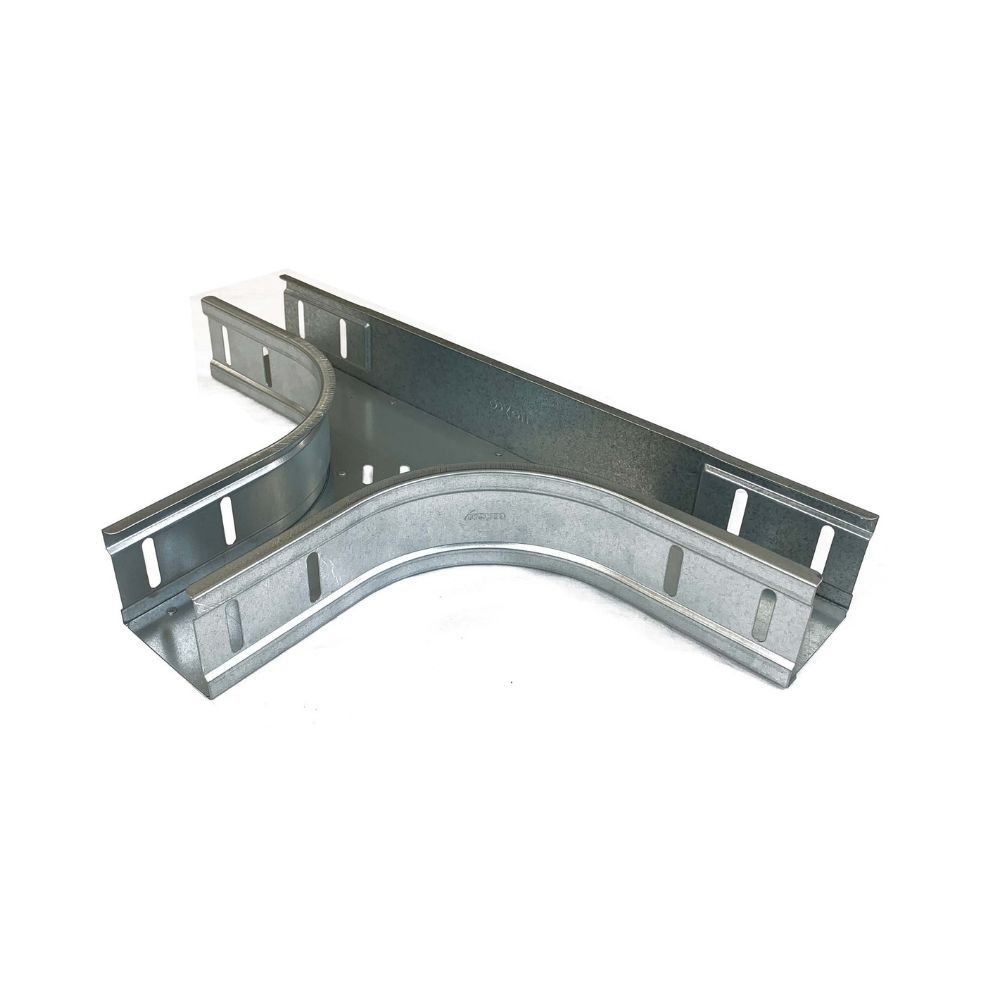Kabelgoot T-stuk 100x60mm Sendzimir verzinkt