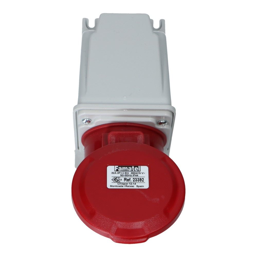 CEE female 4 polig 6H 32A IP44 wcd 380-415VAC CEE female 4 polig 6H 32A IP44 wcd 380-415VAC