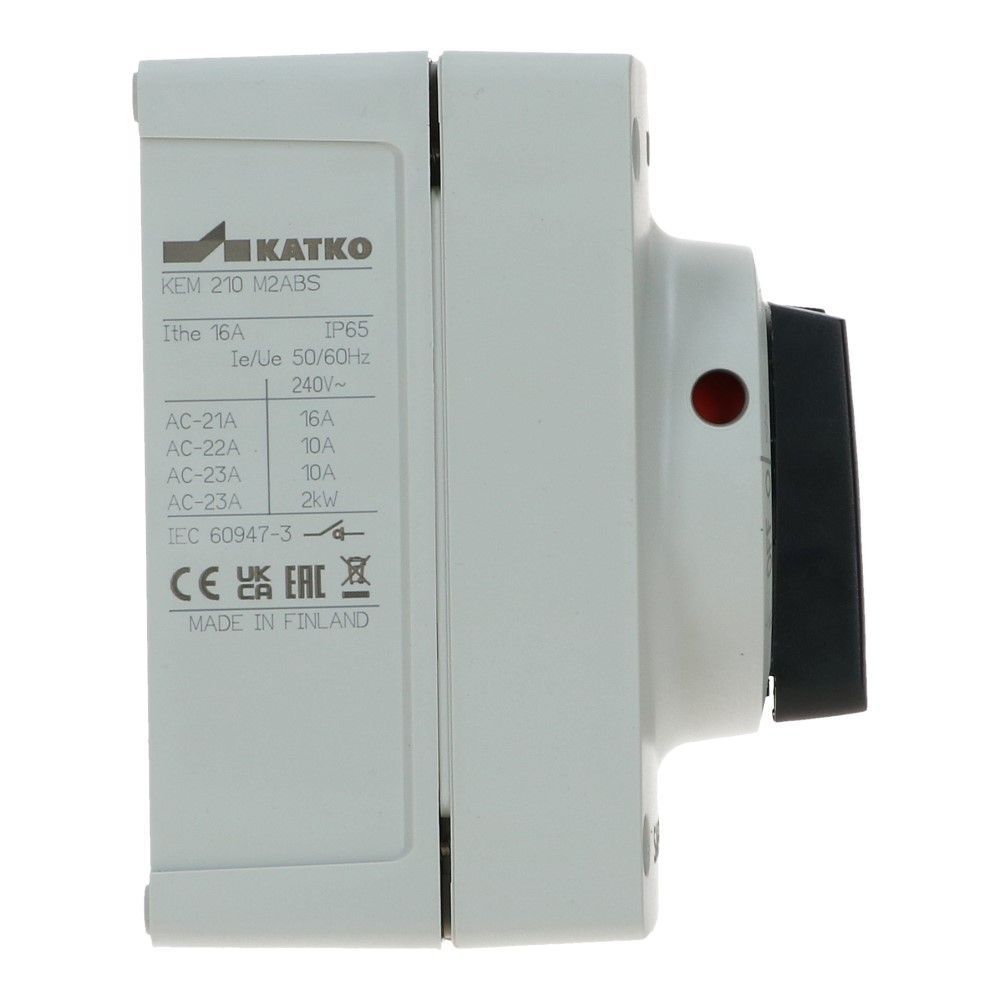 Werkschakelaar IP65 2 polig 16A 96x130x106mm zwart hendel ABS AC22-10A Werkschakelaar IP65 2 polig 16A 96x130x106mm zwart hendel ABS AC22-10A