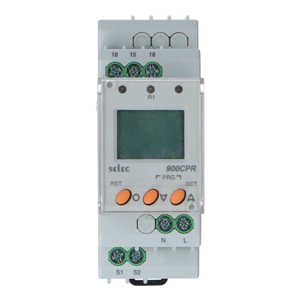 Stroomcontrole relais digitaal 0-999A 1 fase Stroomcontrole relais digitaal 0-999A 1 fase