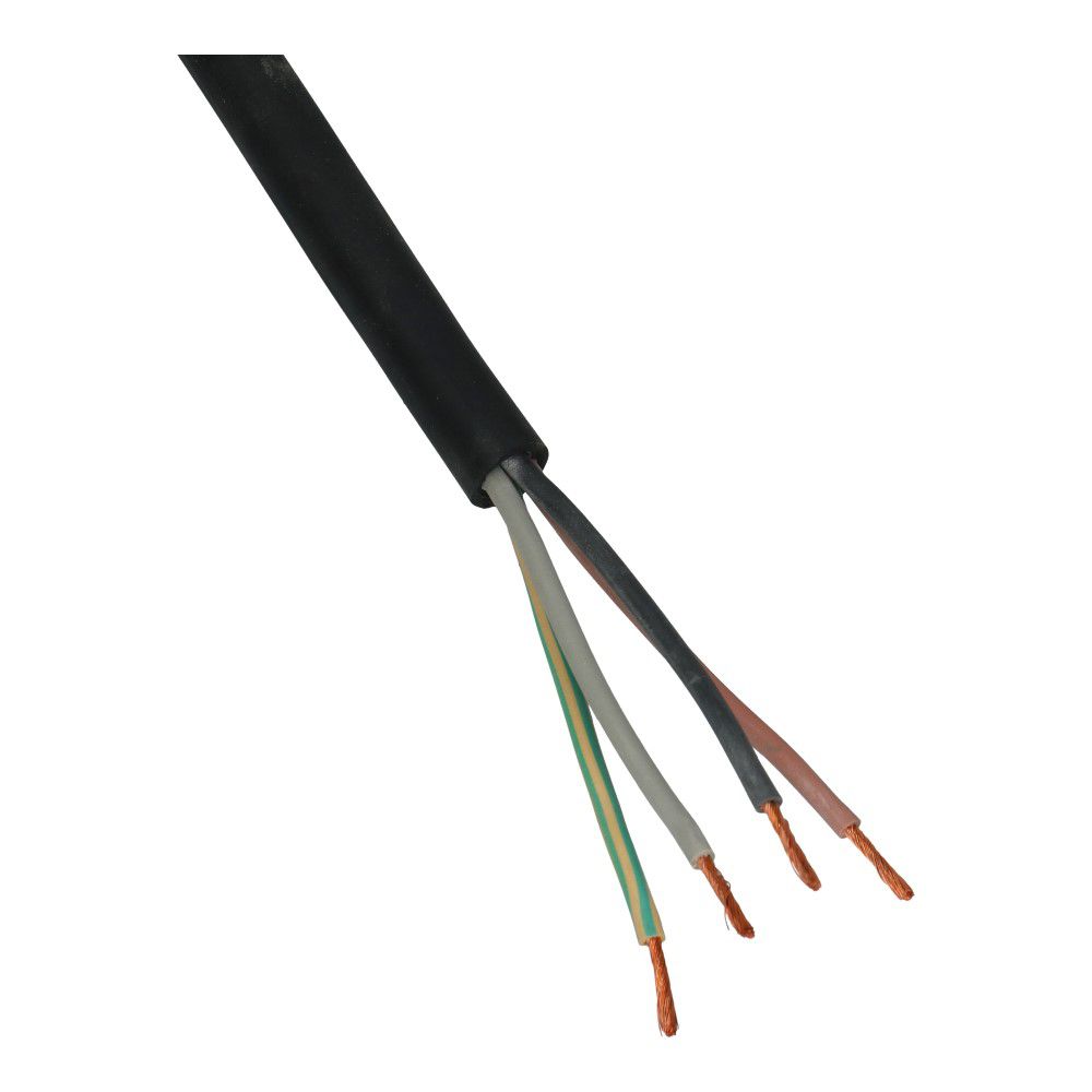 Neopreenkabel H07RN-F 4x2.5mm² zwart Eca