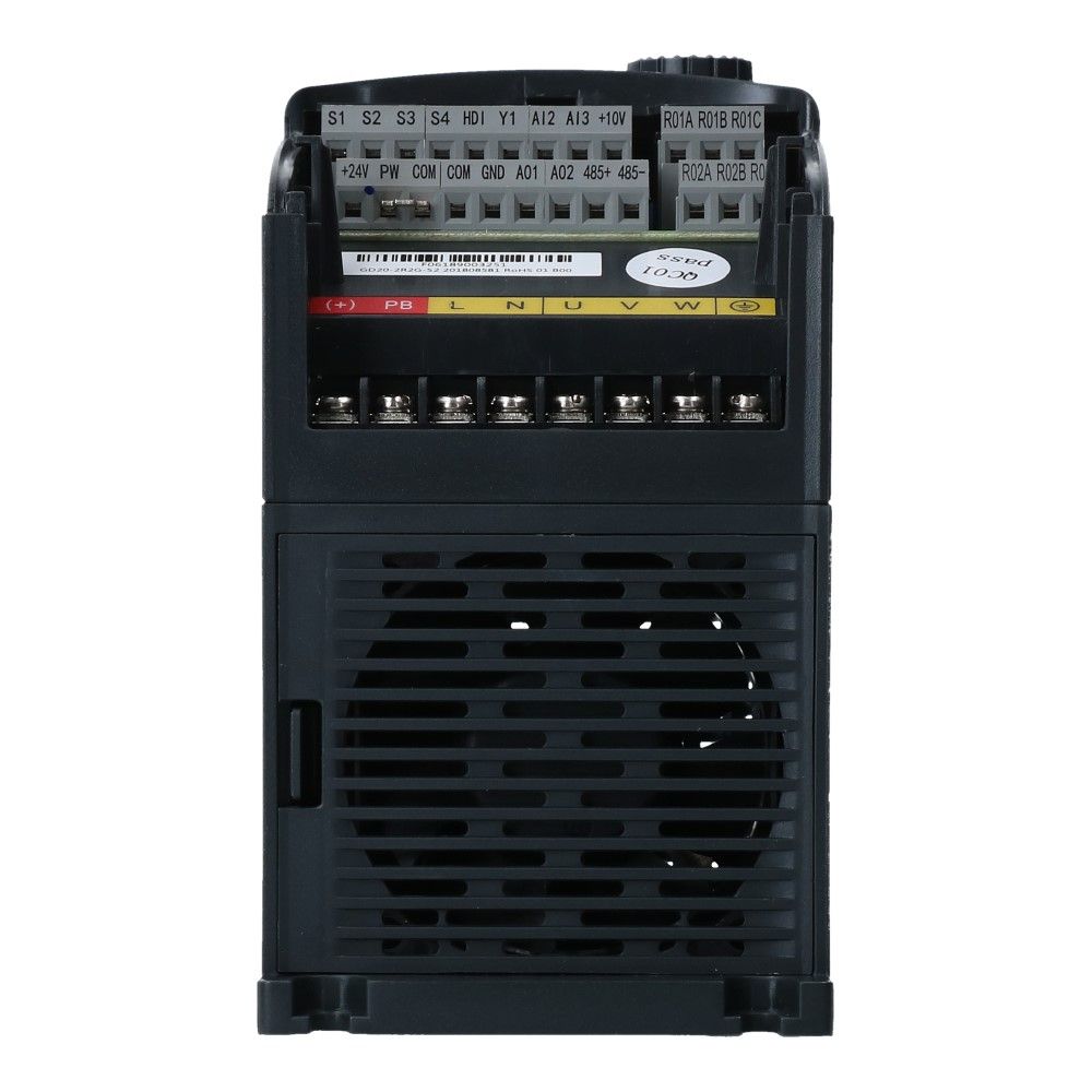 Frequentieregelaar 1 fase 2.2kW  Frequentieregelaar 1 fase 2.2kW