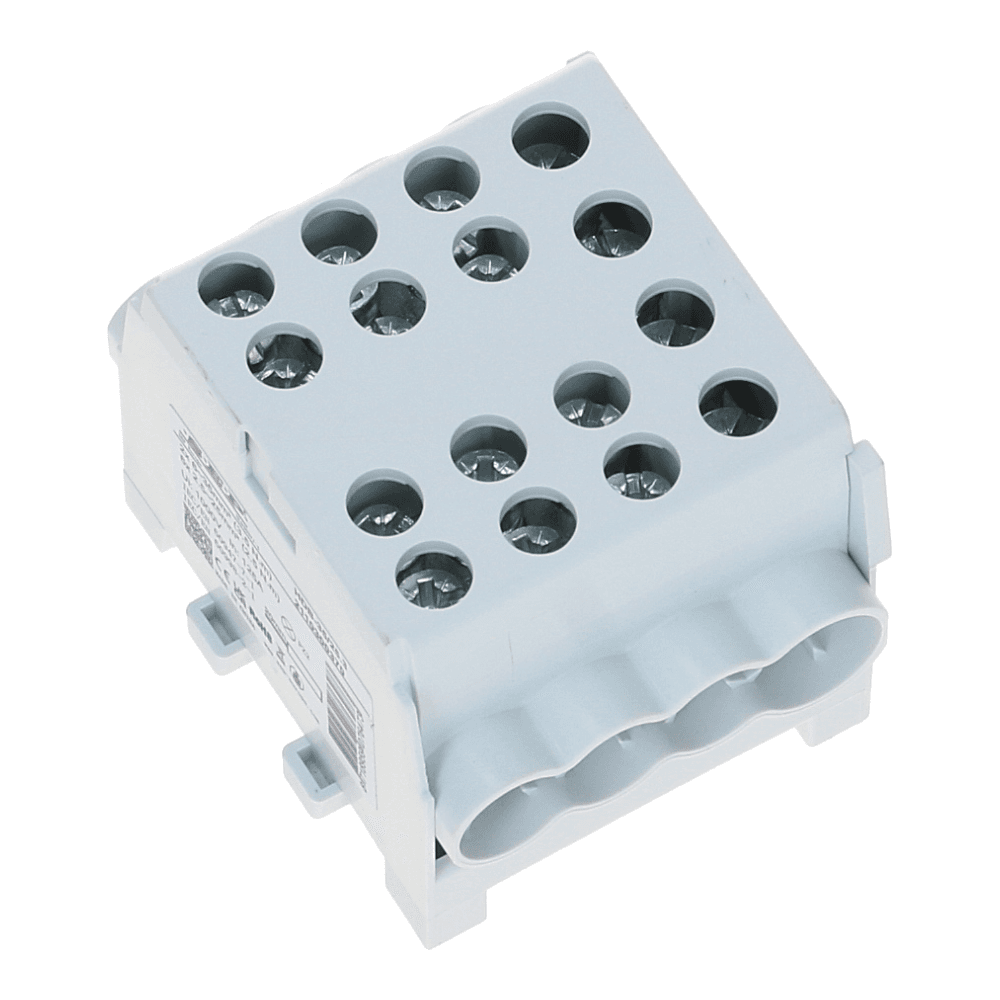HLAK Hoofdkabel aftakklem 1x35mm²/3x25mm² grijs