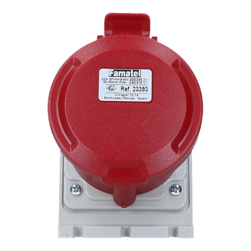 CEE female 5 polig 6H 32A IP44 wcd 380-415VAC CEE female 5 polig 6H 32A IP44 wcd 380-415VAC