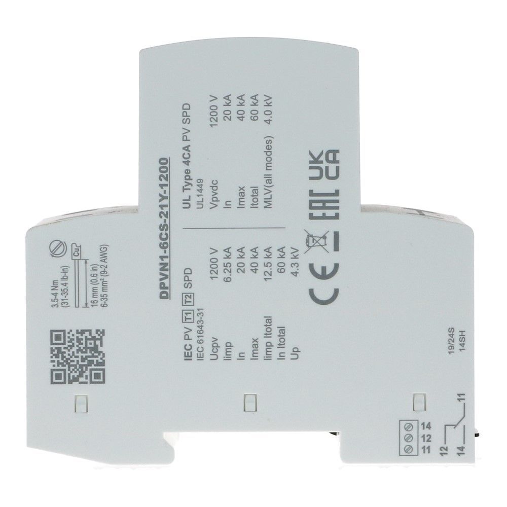 Citel DC overspanningsbeveiliging Type 1+2 PV Citel DC overspanningsbeveiliging Type 1+2 PV