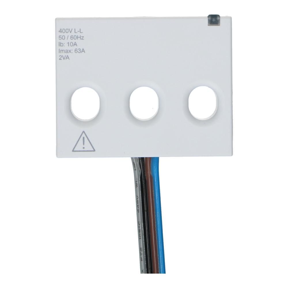 Acti9 PowerTag 3 polig + nul ondermontage pitch 9mm Acti9 PowerTag 3 polig + nul ondermontage pitch 9mm