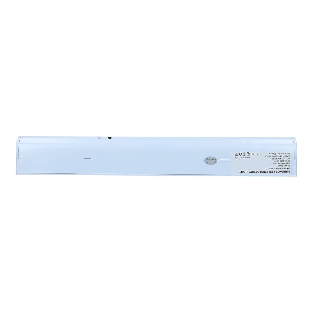 Noodverlichting opbouw IP20 LED kantelbaar met 3 pictogrammen Noodverlichting opbouw IP20 LED kantelbaar met 3 pictogrammen