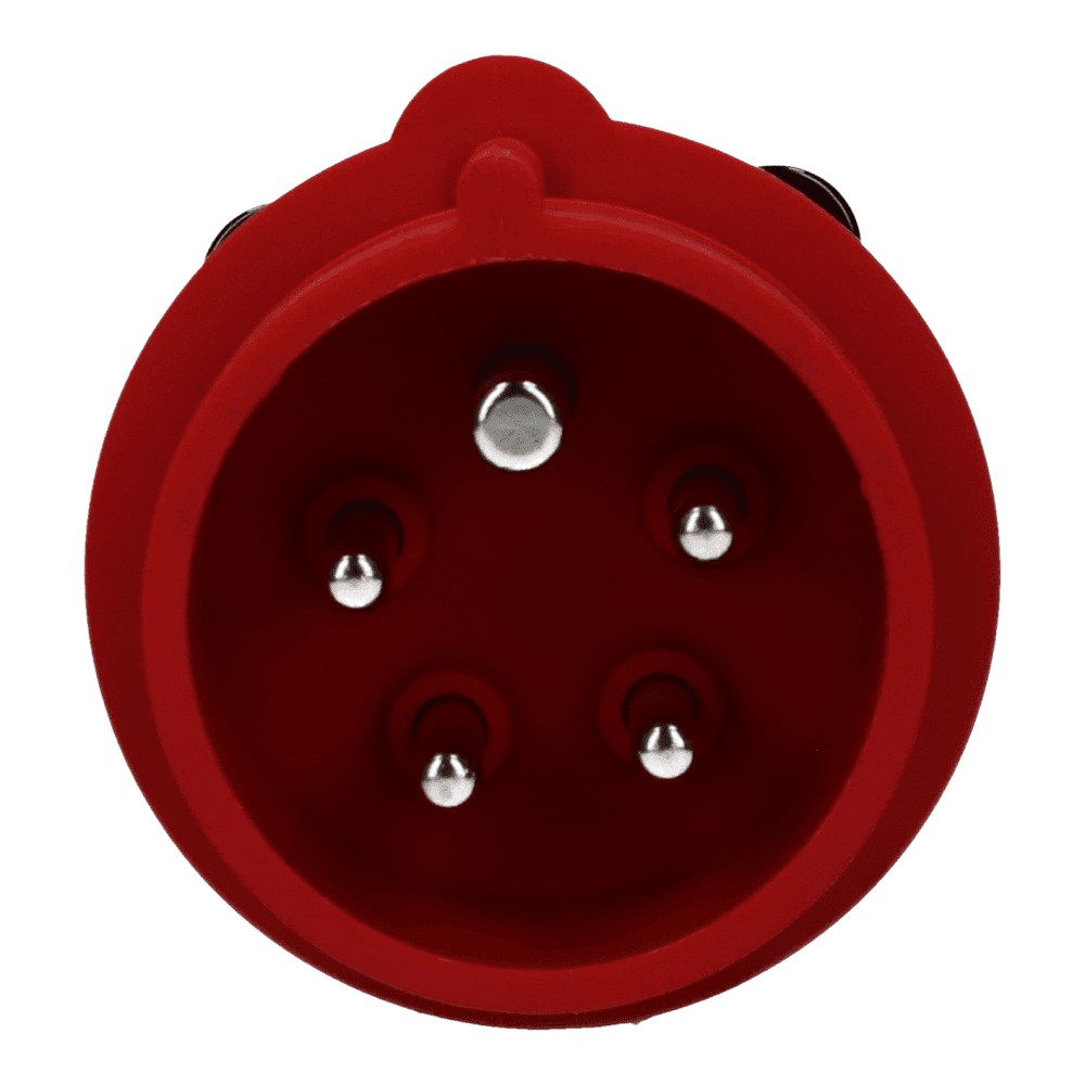 CEE adapter male 5 polig 6H 16A Schuko female IP54 CEE adapter male 5 polig 6H 16A Schuko female IP54
