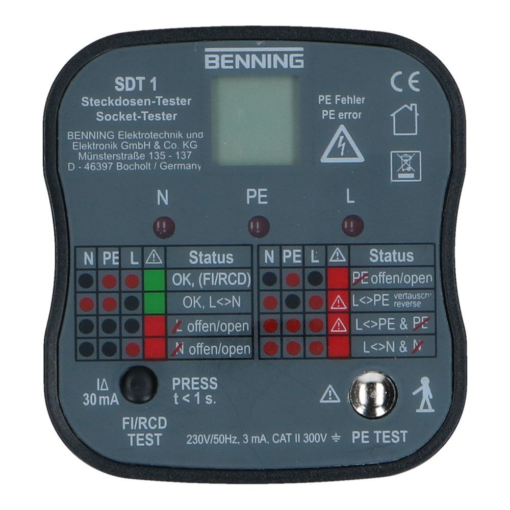 Contactdoostester SDT 1 Contactdoostester SDT 1