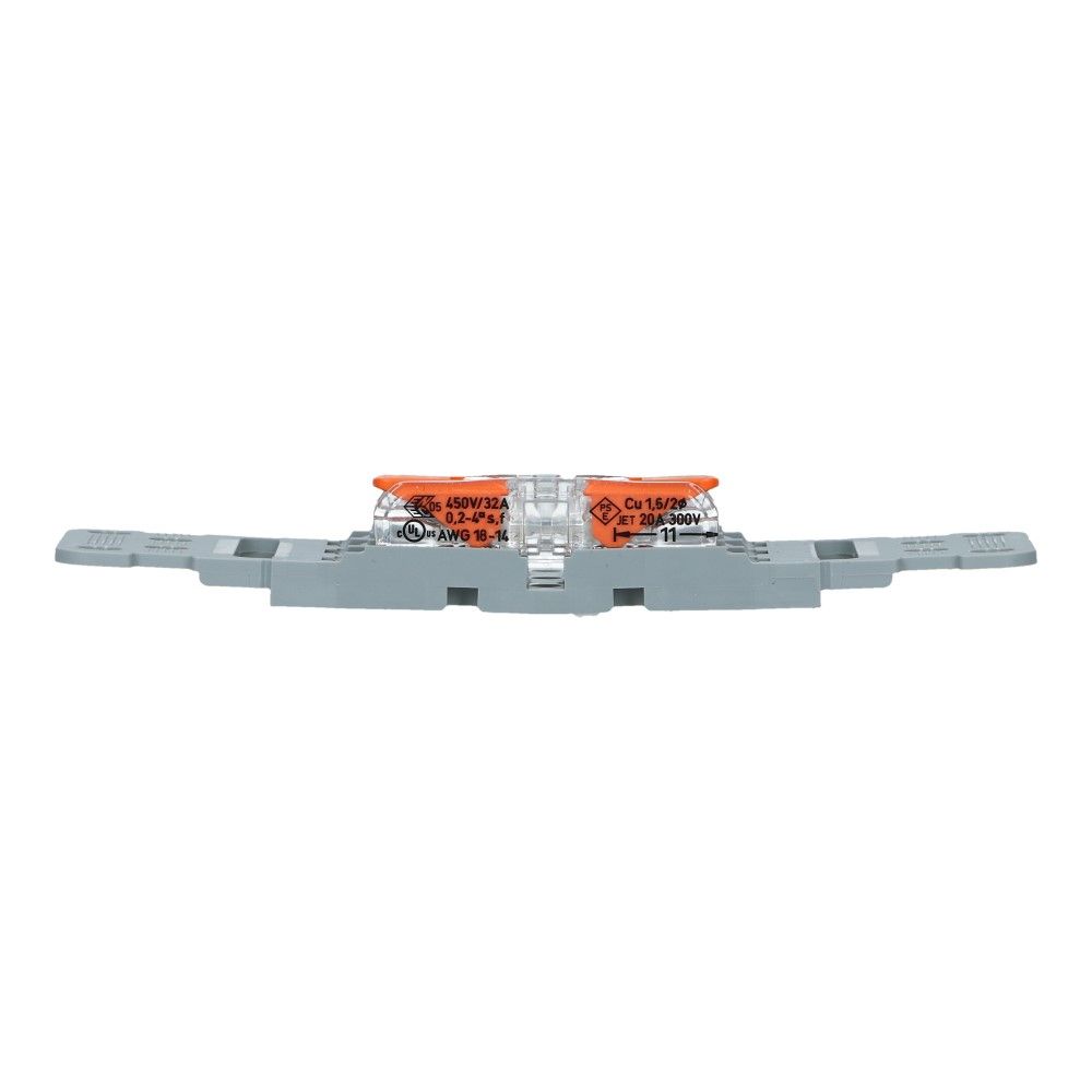 WAGO Bevestigingsadapter doorvoerconnector 3-voudig schroefbevestiging en trekontlasting - 5 stuks WAGO Bevestigingsadapter doorvoerconnector 3-voudig schroefbevestiging en trekontlasting - 5 stuks