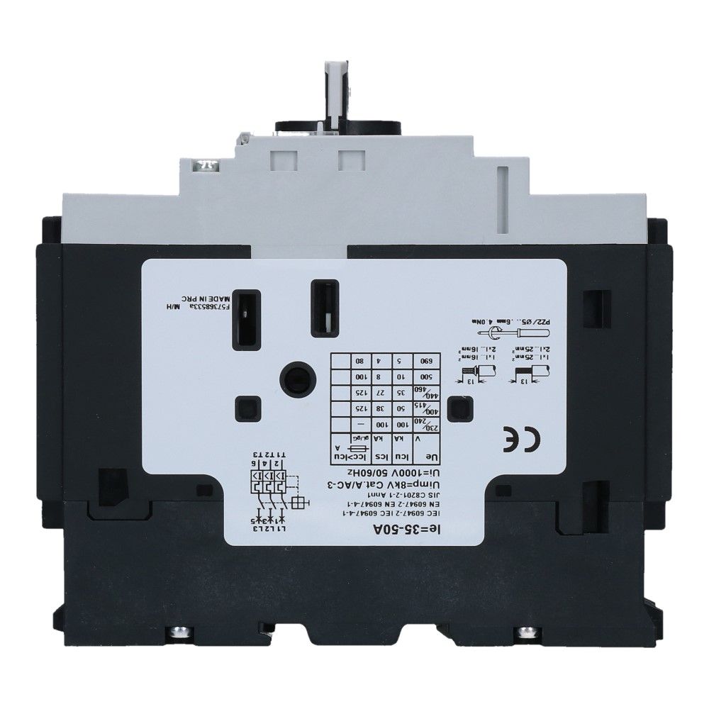 35-50A Motorbeveiligingsschakelaar 415VAC 50kA 35-50A Motorbeveiligingsschakelaar 415VAC 50kA