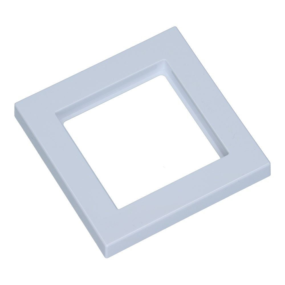 Afdekraam 1 voudig Square Series helderwit