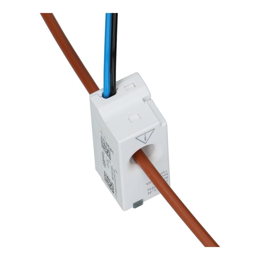 Acti9 PowerTag 1 polig + nul boven- en ondermontage met draad Acti9 PowerTag 1 polig + nul boven- en ondermontage met draad
