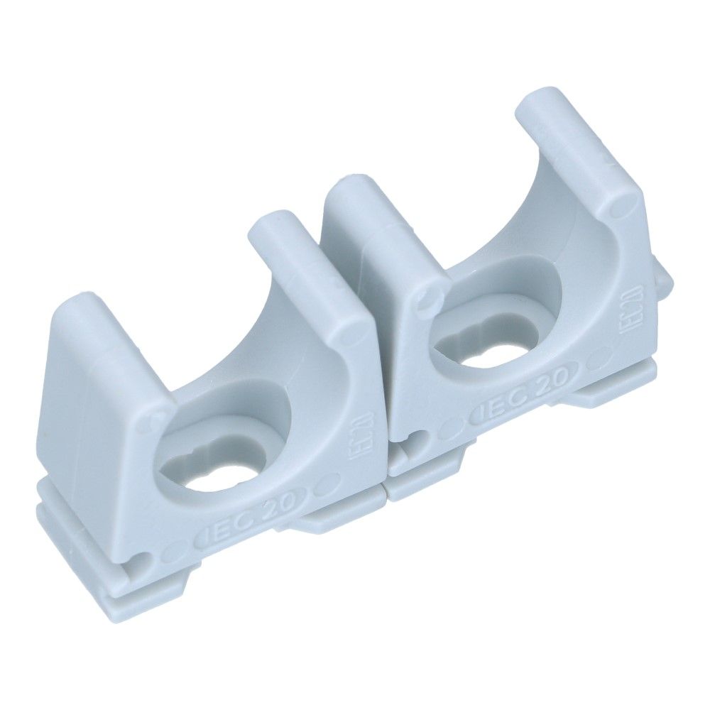 Klembeugel RC 20-21mm lichtgrijs - 100 stuks Klembeugel RC 20-21mm lichtgrijs - 100 stuks