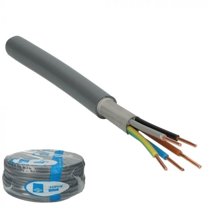 Installatiekabel YMvK 5x4mm² Dca-s2,d2,a3 - 100 meter