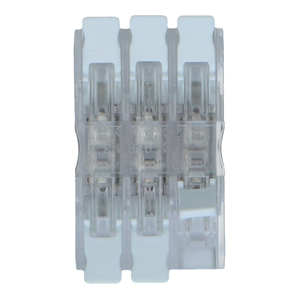 Doorvoerconnector 3p 0.2-4 mm² - 20 stuks Doorvoerconnector 3p 0.2-4 mm² - 20 stuks