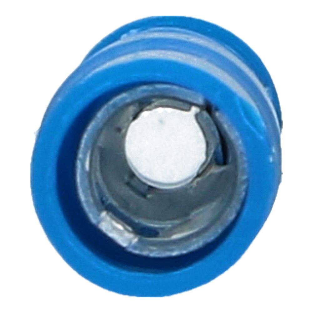 Kabelschoen rondcontrastekker B-3.95mm L-12mm Blauw - 100 stuks Kabelschoen rondcontrastekker B-3.95mm L-12mm Blauw - 100 stuks