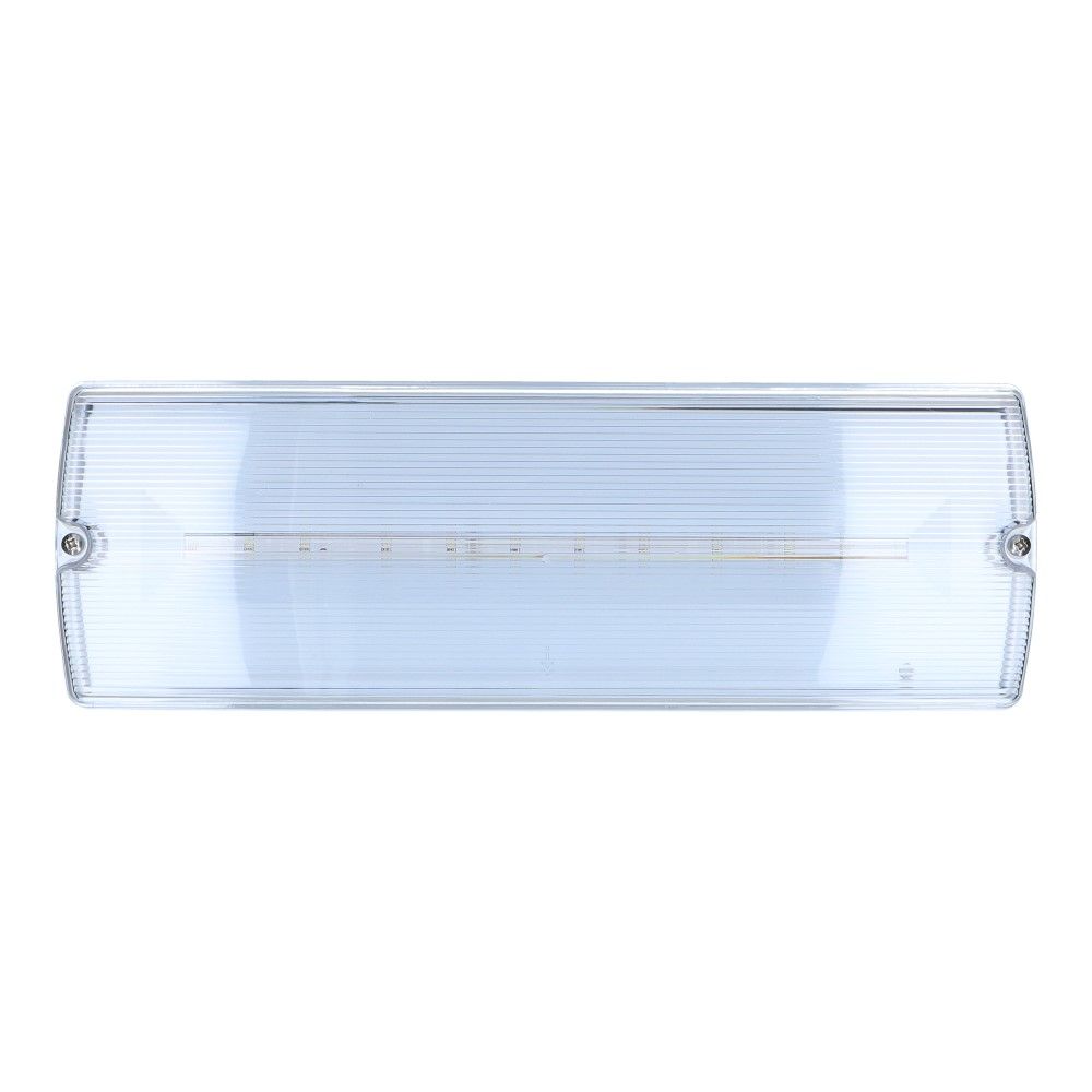 Noodverlichting wand opbouw IP65 LED 185lm met 4 pictogrammen Noodverlichting wand opbouw IP65 LED 185lm met 4 pictogrammen