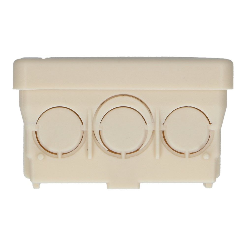 Universele lasdoos met deksel Creme Universele lasdoos met deksel Creme