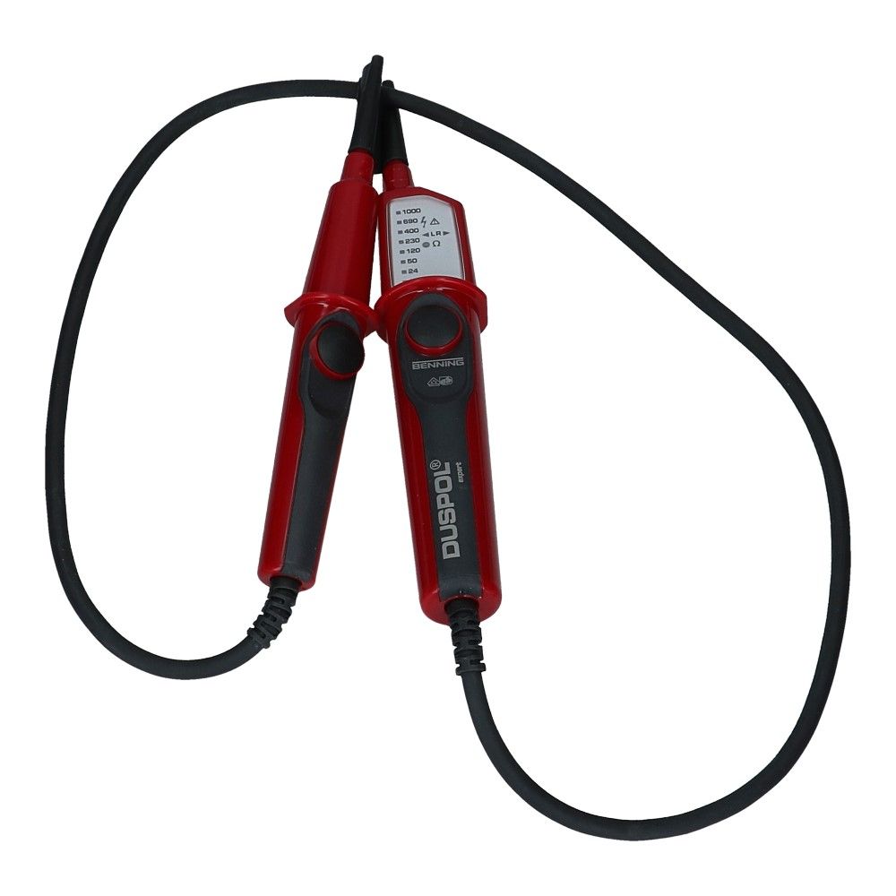 Duspol Expert 2 polig spanningstester 12-1000V AC/DC Duspol Expert 2 polig spanningstester 12-1000V AC/DC