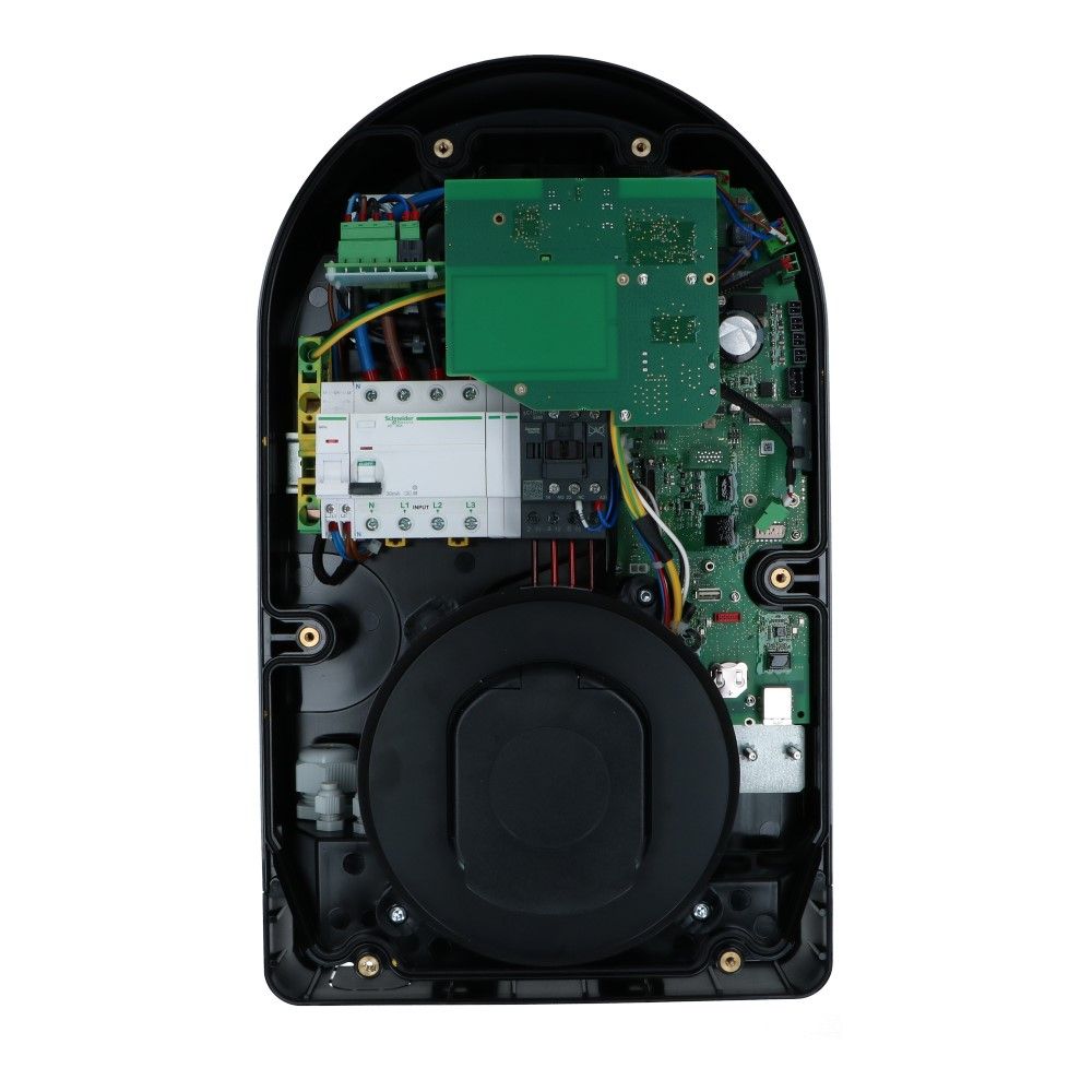 Evlink Pro Oplaadpunt T2 contactdoos 3 fase 11kW A-30mA Evlink Pro Oplaadpunt T2 contactdoos 3 fase 11kW A-30mA