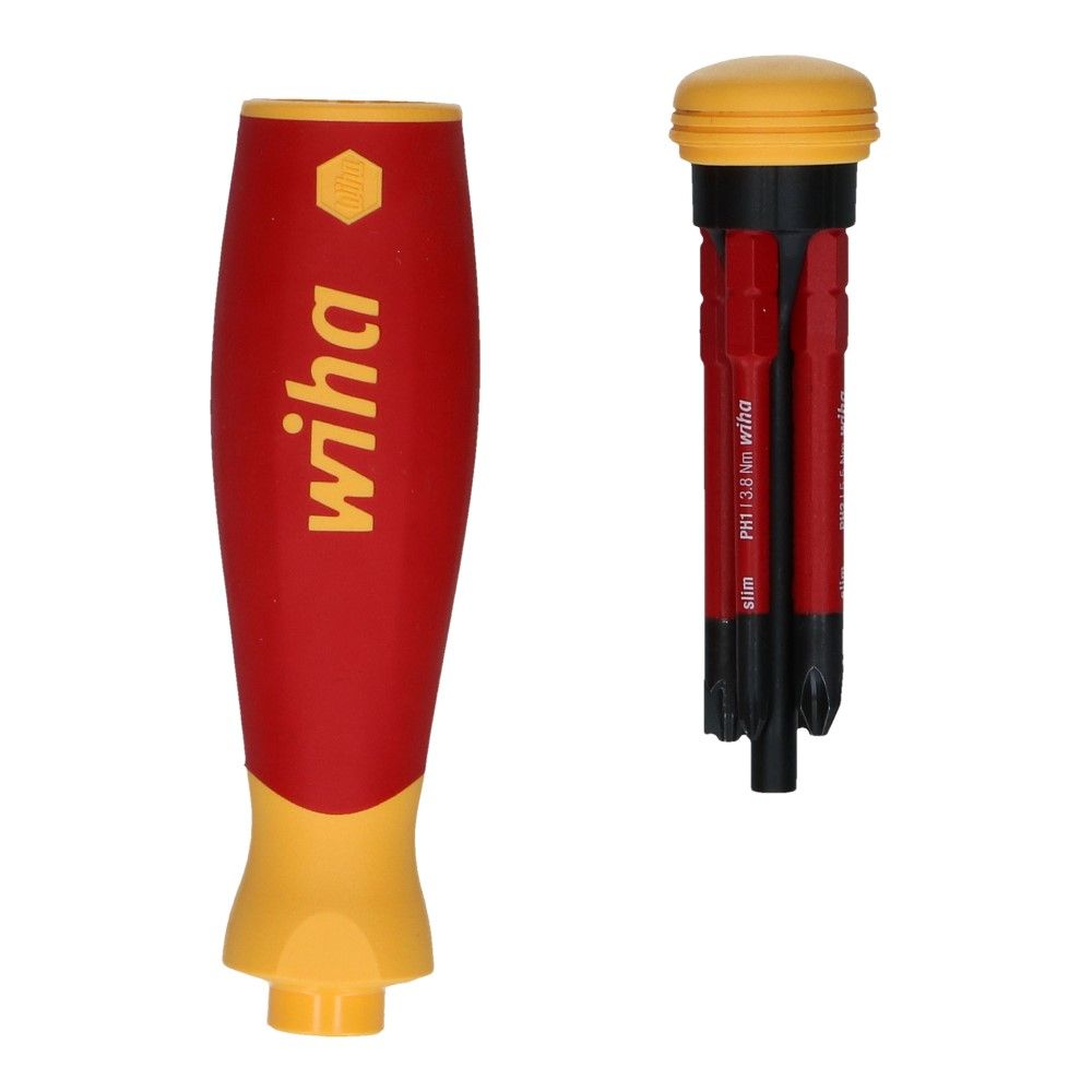 PocketMax Electric Schroevendraaier met bitmagazijn met 4 bits PocketMax Electric Schroevendraaier met bitmagazijn met 4 bits