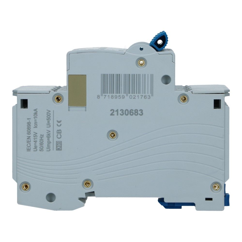 Installatieautomaat  4 polig 16A karakteristiek B 10/15kA INS1 Installatieautomaat  4 polig 16A karakteristiek B 10/15kA INS1