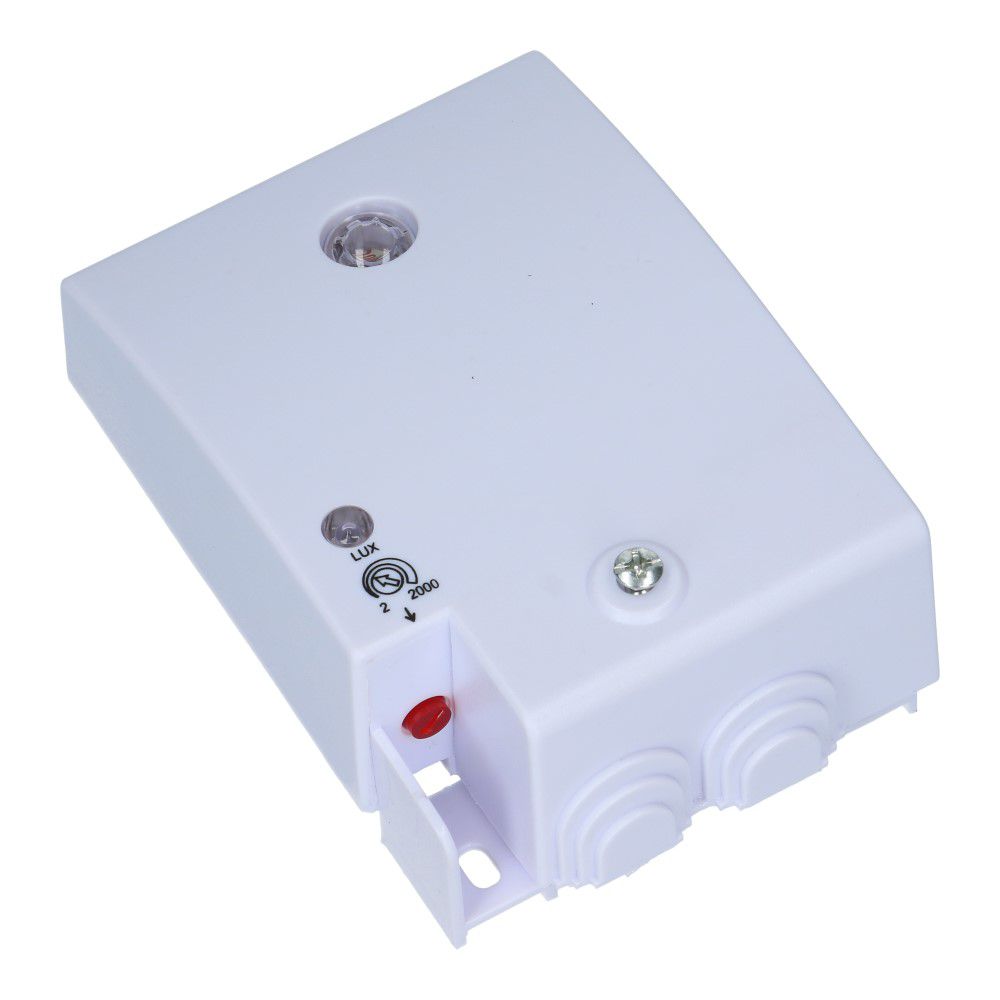Schemerschakelaar 2-2000 lux 1200W IP54 230VAC Schemerschakelaar 2-2000 lux 1200W IP54 230VAC