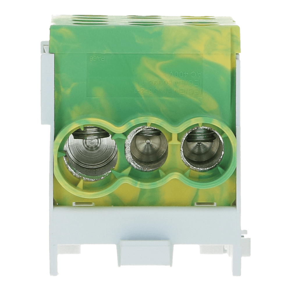 HLAK Hoofdkabel aftakklem 1x35mm²/2x25mm² geel/groen HLAK Hoofdkabel aftakklem 1x35mm²/2x25mm² geel/groen