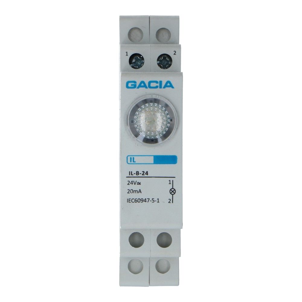 Indicatie led blauw 12-24V AC/DC Indicatie led blauw 12-24V AC/DC