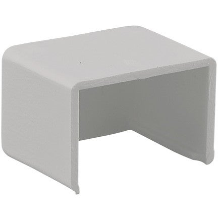 Eindstuk 15x10mm wit 2 stuks - 2 stuks