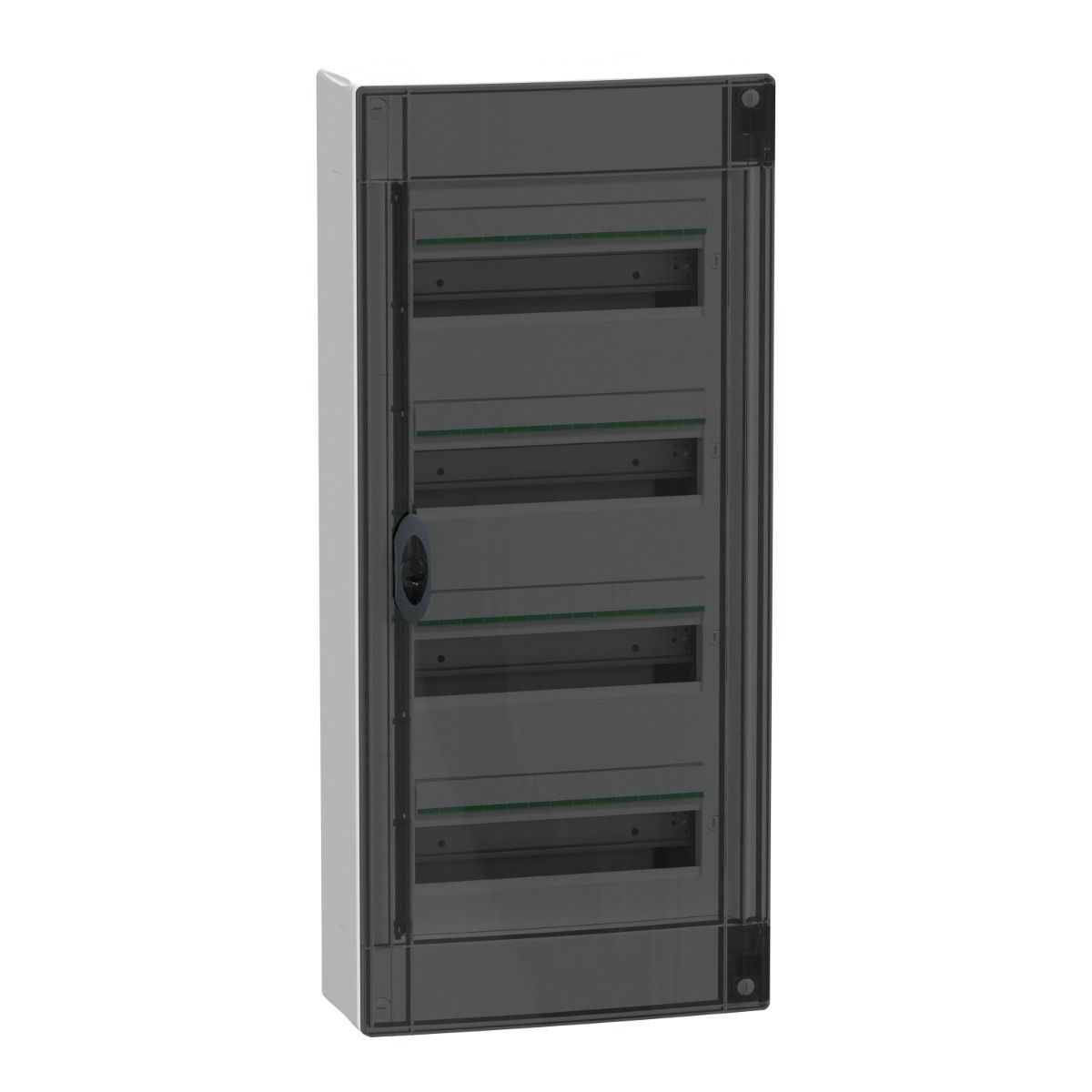 52 modules PrismaSeT XS verdeler 4 x 13 modules + 1 aardingsblok en deur