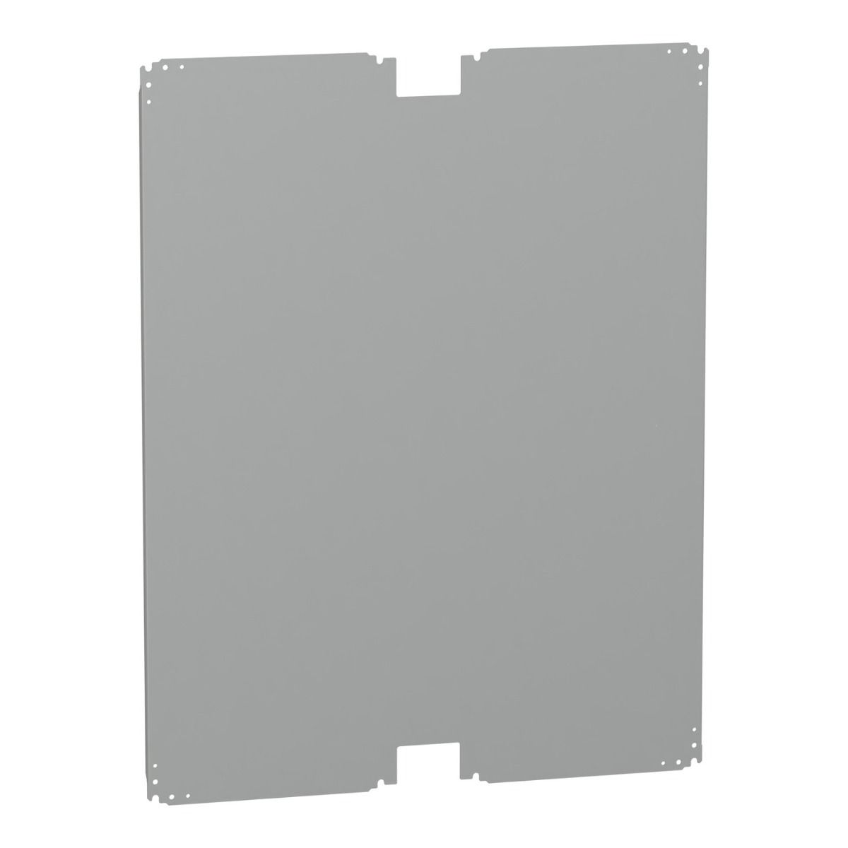 Metalen montageplaat voor PLA behuizing H1250xB1000mm