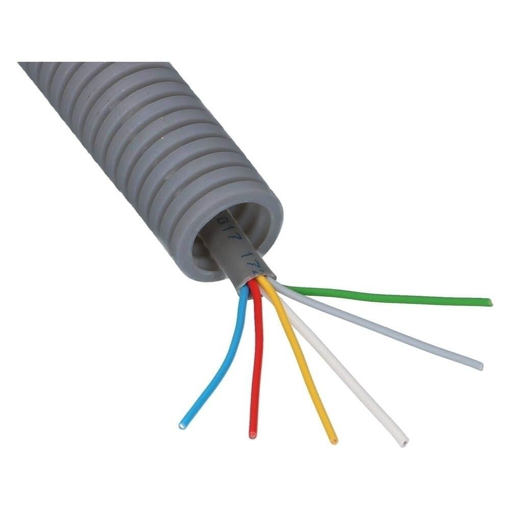Voorbedraad Flexbuis signaalkabel 6x0.8mm² 16mm - 100 meter