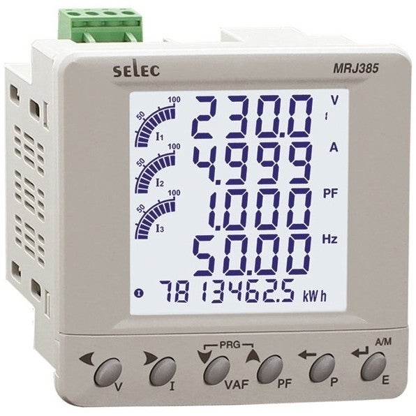 Multi-Function paneelmeter met rj45 voor trafo Multi-Function paneelmeter met rj45 voor trafo