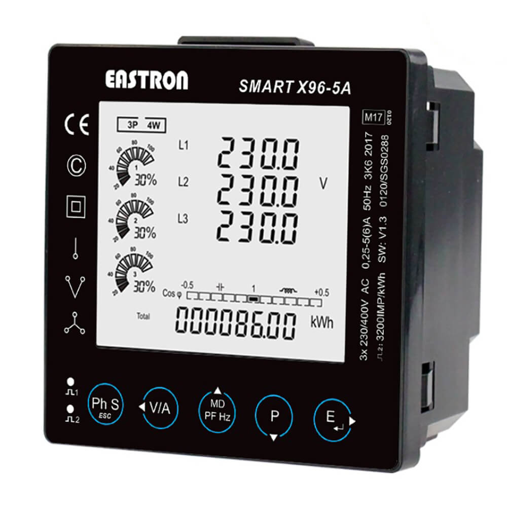 Multi-Function paneelmeter MID voor trafo Multi-Function paneelmeter MID voor trafo